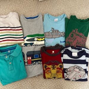 COPY - 7 piece bundle Boys tops premium brands Hanna Andersson Boden Primary Te…